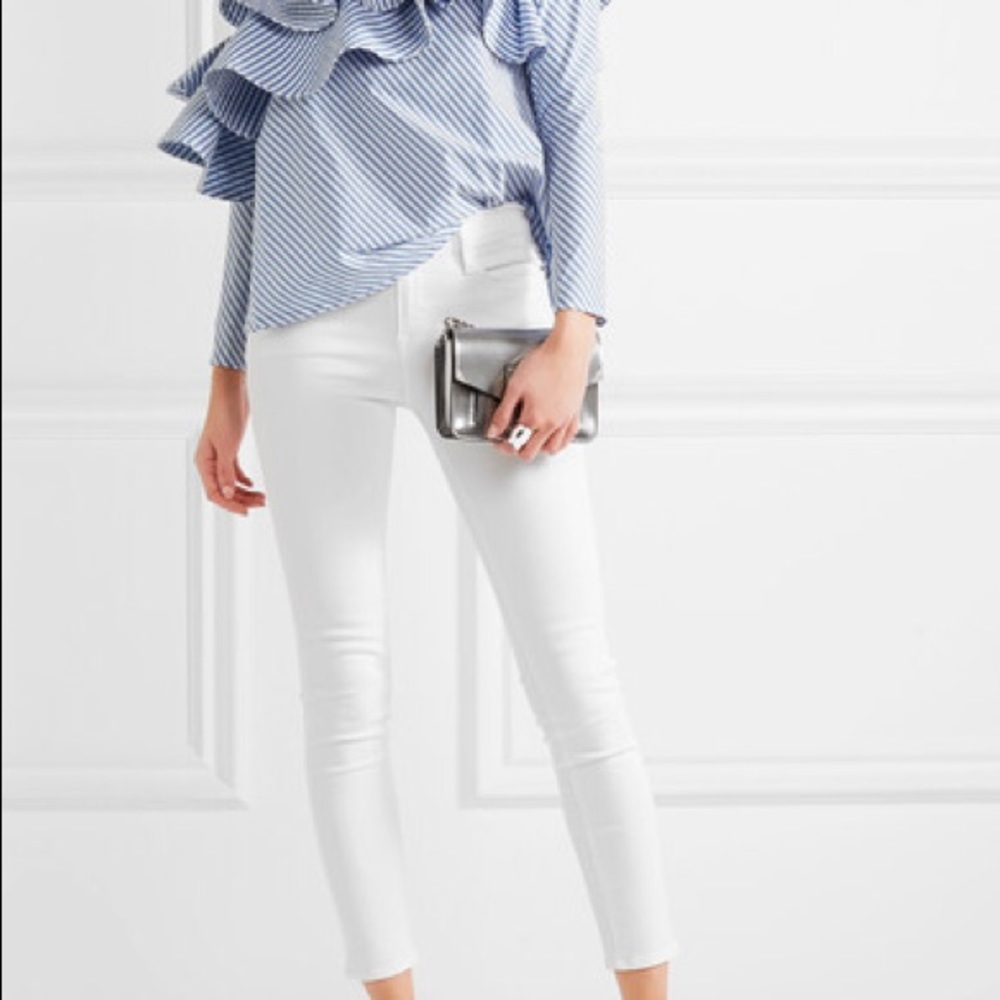 Frame denim le skinny de Jeanne crop